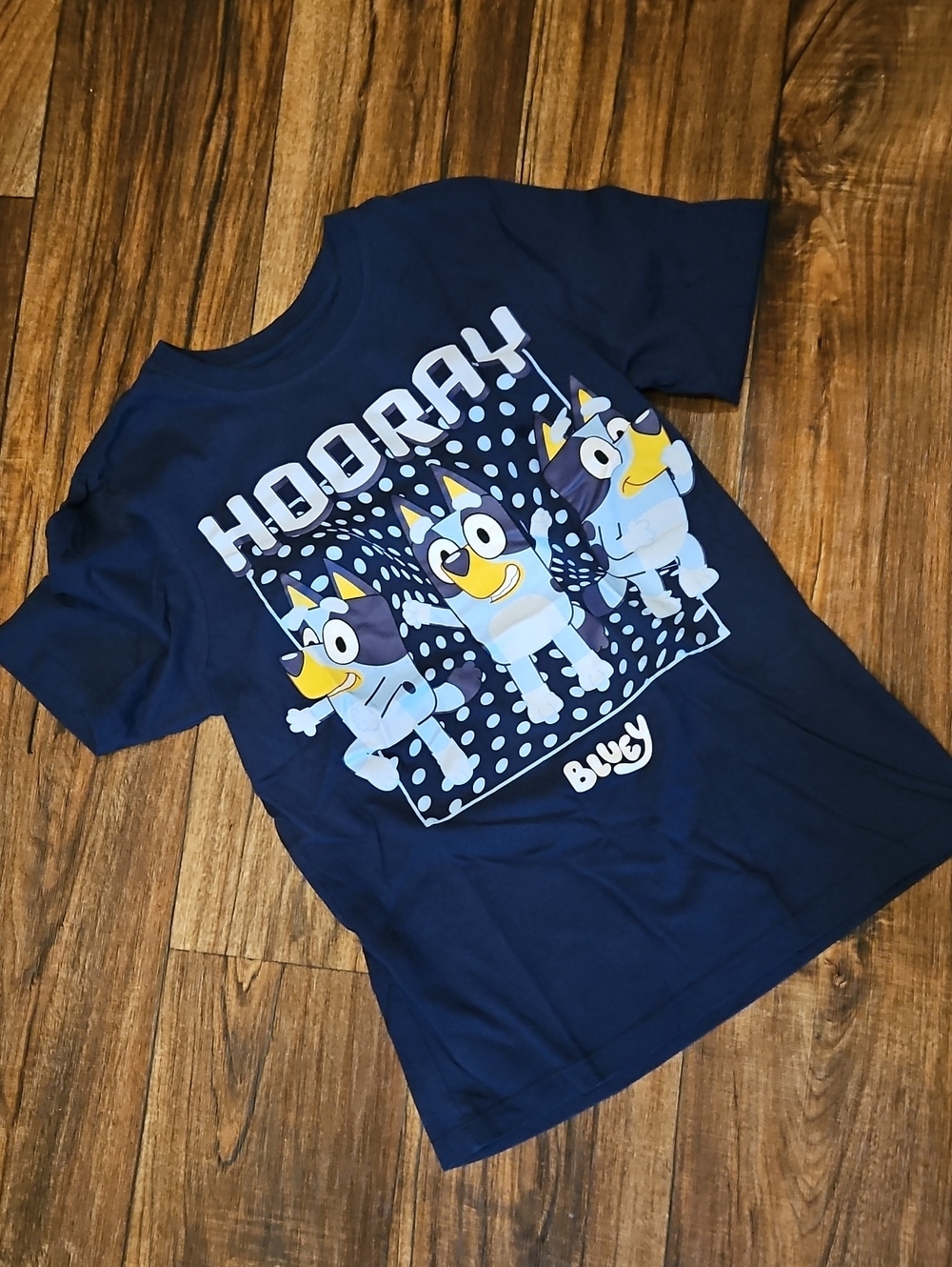 Bluey 'Hooray' Kids Graphic Tee -